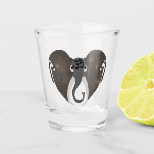 Verre A Shot Écouter les éléphants au Cosmos