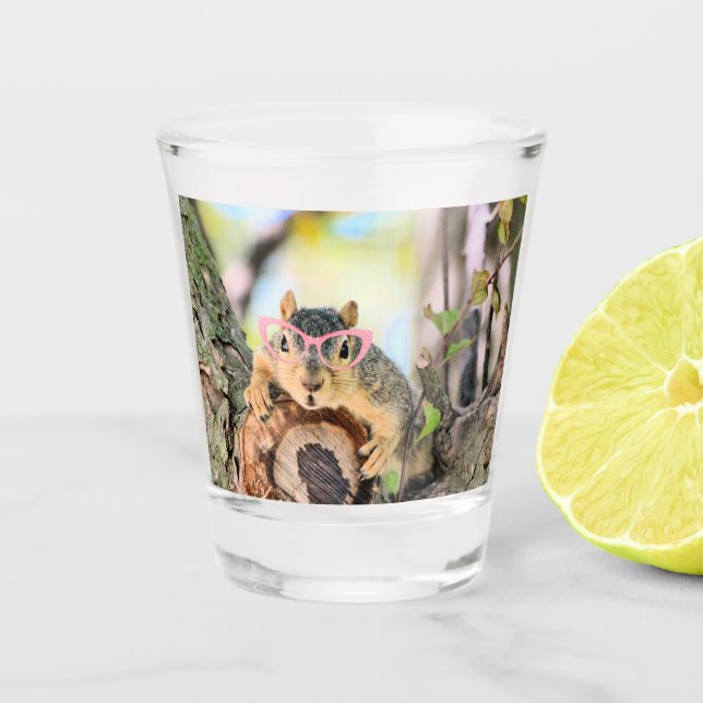 Verre A Shot Écureuil chic (Devant)