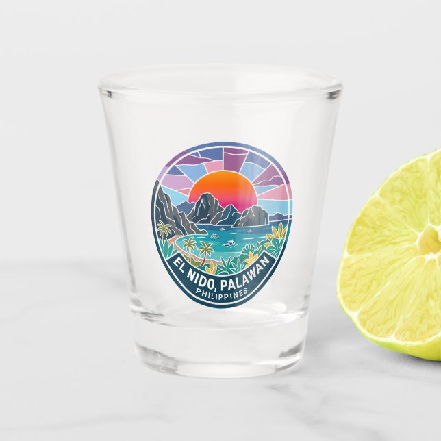 Verre A Shot El Nido, Palawan Philippines (Devant)