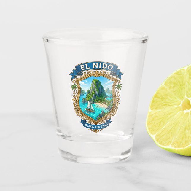 Verre A Shot El Nido Philippines (Devant)