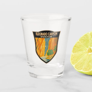 Verre A Shot Eldorado Canyon State Park Colorado Art Vintage