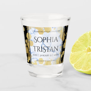 Verre A Shot Élégant 18ème anniversaire de Mariage de porcelain