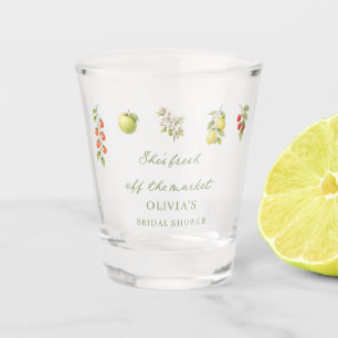 Verre A Shot Elle est fraîche de la douche de nuptiale du march