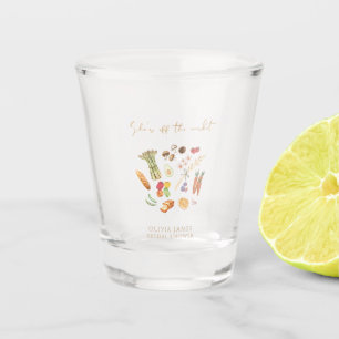Verre A Shot Elle est hors du marché douche de mariée florale