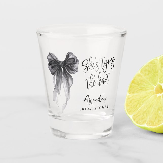 Verre A Shot Elle se marie Enterrement de vie de jeune fille (Devant)