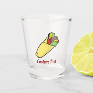 Verre A Shot Emballage sandwich Tortilla