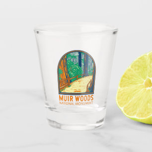 Verre A Shot Emblème de la Californie du Monument national de M