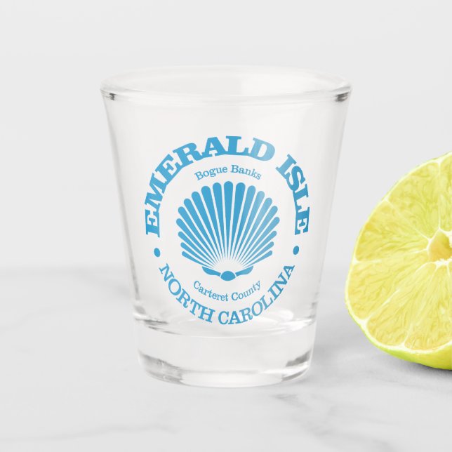 Verre A Shot Emerald Isle (coquillage) (Devant)