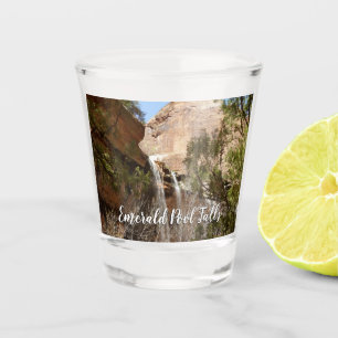 Verre A Shot Emerald Pool Falls I du parc national de Zion