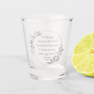 Verre A Shot Emma By Jane Austen Citation II - Style mignon