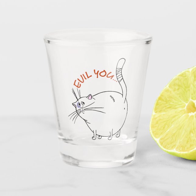 Verre A Shot En colère (Devant)