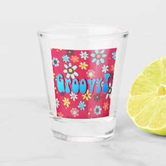 Verre A Shot Enfant à fleurs