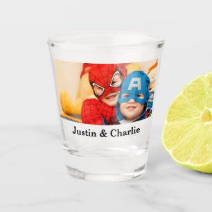 Verre A Shot Enfants mignons garçons filles photo cadeaux de fa