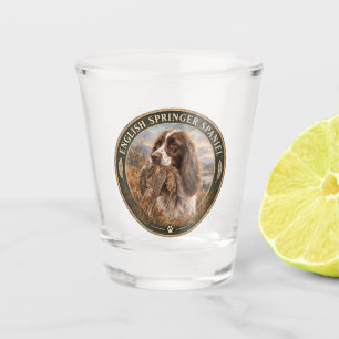 Verre A Shot English Springer Spaniel