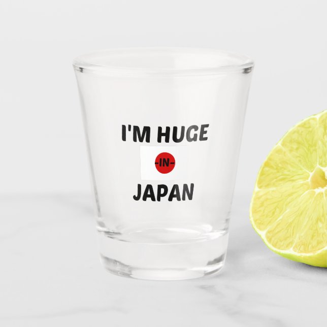 VERRE A SHOT ÉNORME AU JAPON (Devant)