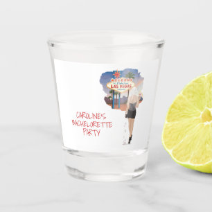 Verre A Shot Enterrement de vie de jeune fille à Las Vegas, mar