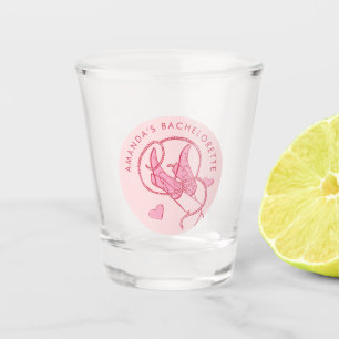 Verre A Shot Enterrement de vie de jeune fille disco Cowgirl Ro