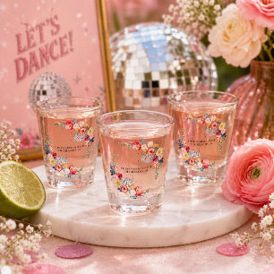 Verre A Shot Enterrement de Vie de Jeune Fille Disco dans le Ja