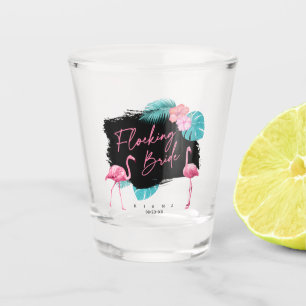 Verre A Shot Enterrement de vie de jeune fille Flamingo Flockan