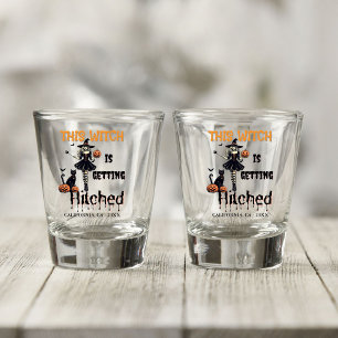 Verre A Shot Enterrement de vie de jeune fille Halloween Cette