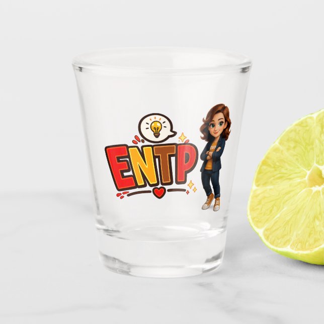 Verre A Shot ENTP — A Exploradora de Ideias (Devant)