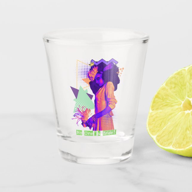 Verre A Shot Épouse gothique (Devant)