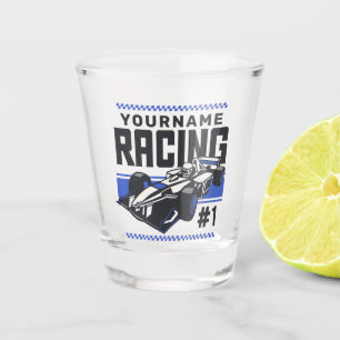 Verre A Shot Équipe de course personnalisée Pilote de voiture d