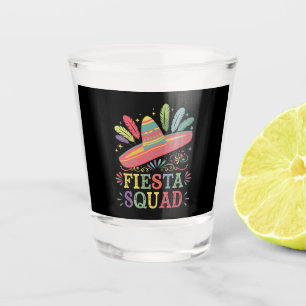 Verre A Shot Équipe de fête Cinco de Mayo Famille appariée