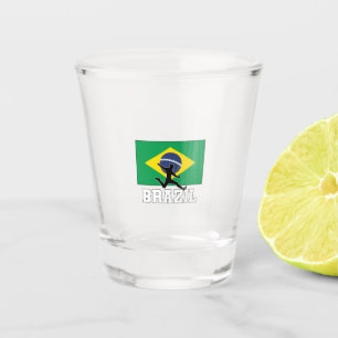 Verre A Shot Équipe du Brésil de football