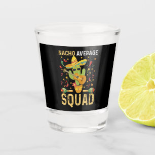 Verre A Shot Équipe moyenne de Nacho Cinco De Mayo Fête mexicai