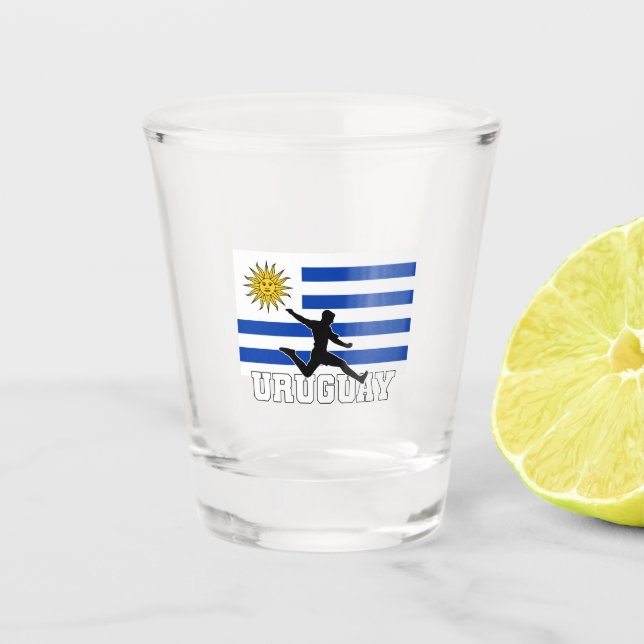 Verre A Shot Équipe nationale de football de l'Uruguay (Devant)