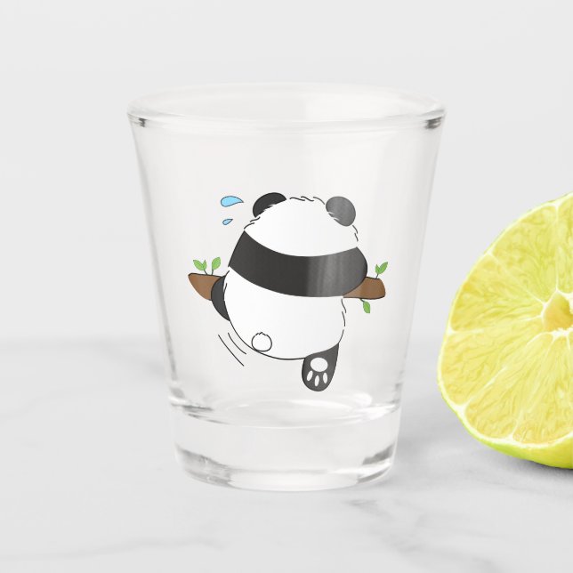 Verre A Shot Escalade Panda double face arrière (Devant)