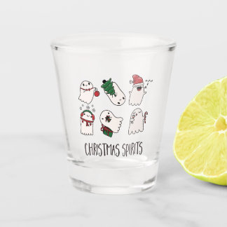 Verre A Shot Esprits de Noël