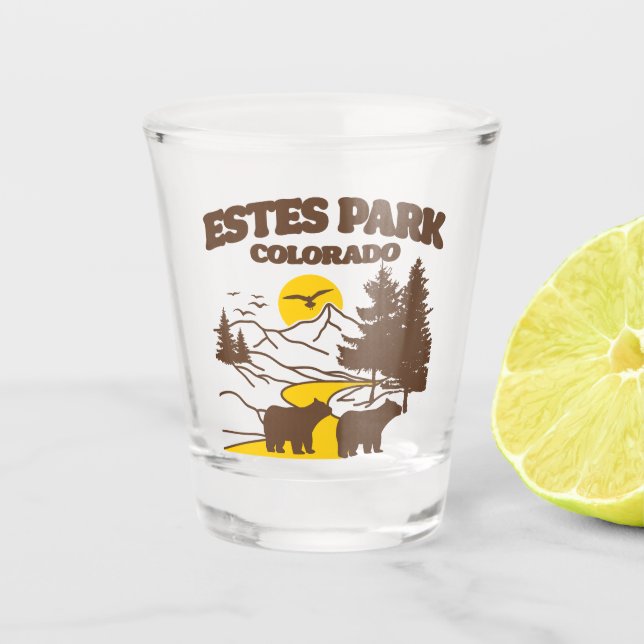 Verre A Shot Estes Park, Colorado (Devant)