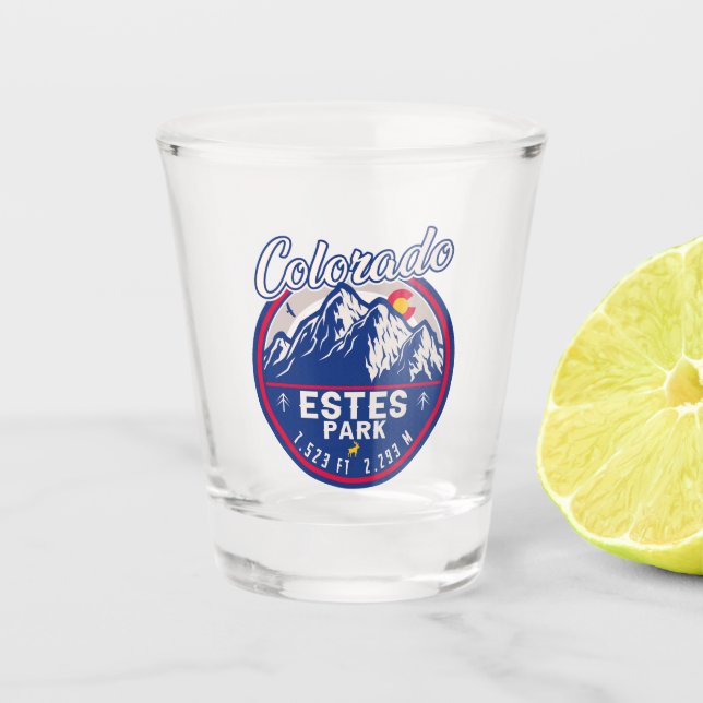Verre A Shot Estes Park Colorado Souvenirs - Camping randonnée (Devant)