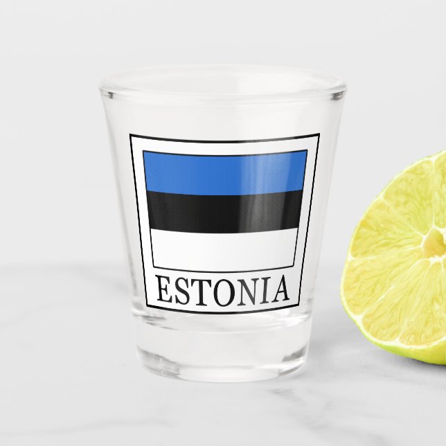 Verre A Shot Estonie (Devant)