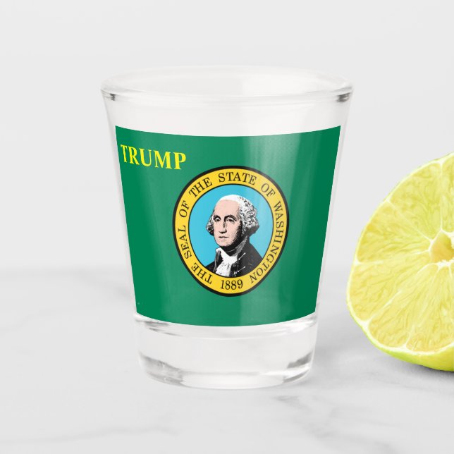VERRE A SHOT ETAT DE WASHINGTON (Devant)