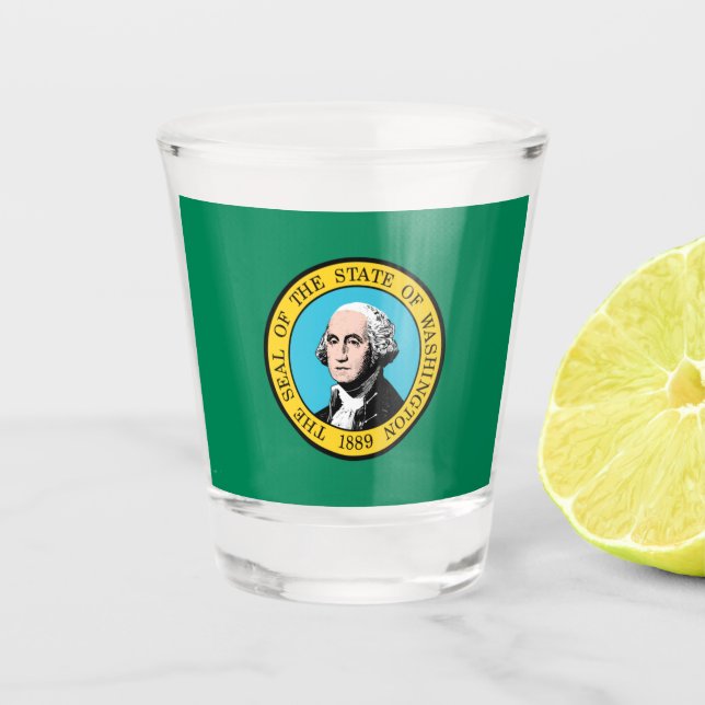 VERRE A SHOT ETAT DE WASHINGTON (Devant)