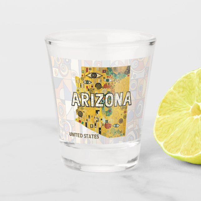 Verre A Shot États-Unis - Arizona (Devant)