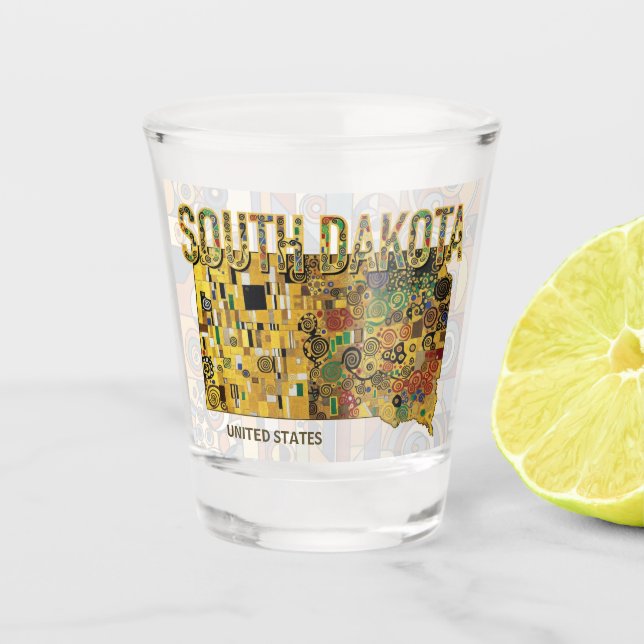 Verre A Shot États-Unis - Dakota du Sud (Devant)