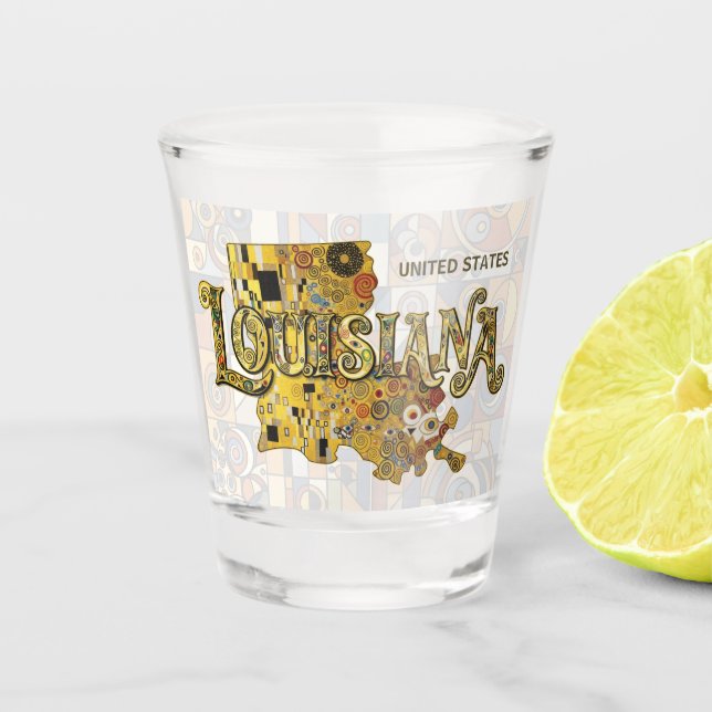 Verre A Shot États-Unis - Louisiane (Devant)