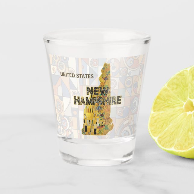 Verre A Shot États-Unis - New Hampshire (Devant)