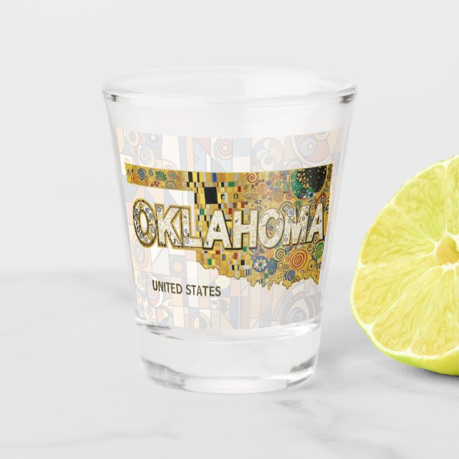 Verre A Shot États-Unis - Oklahoma (Devant)