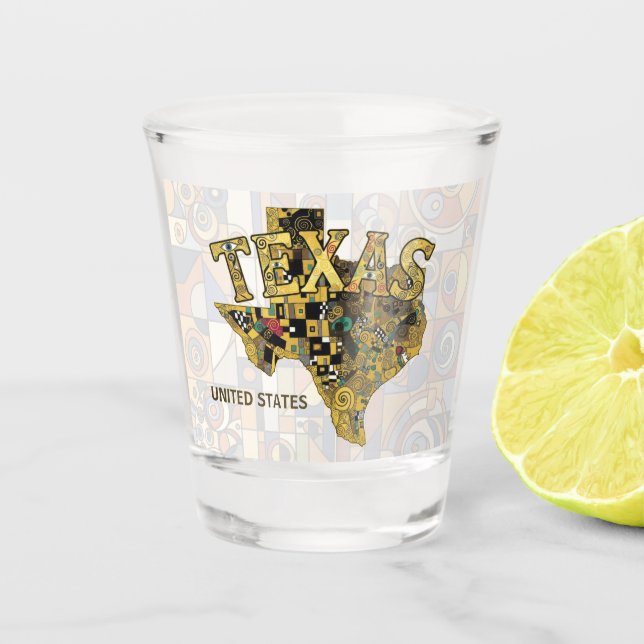 Verre A Shot États-Unis - Texas (Devant)