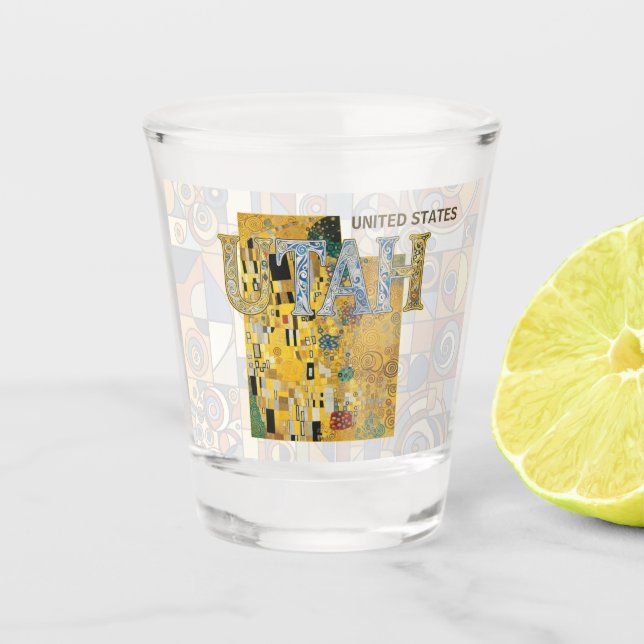 Verre A Shot États-Unis - Utah (Devant)
