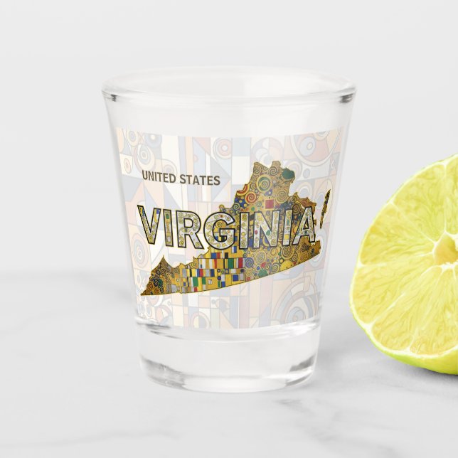 Verre A Shot États-Unis - Virginie (Devant)