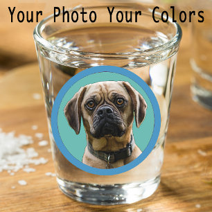 Verre A Shot Étudier unique pour Amoureux des chiens Photo