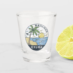 Verre A Shot Exuma Bahamas Vintage