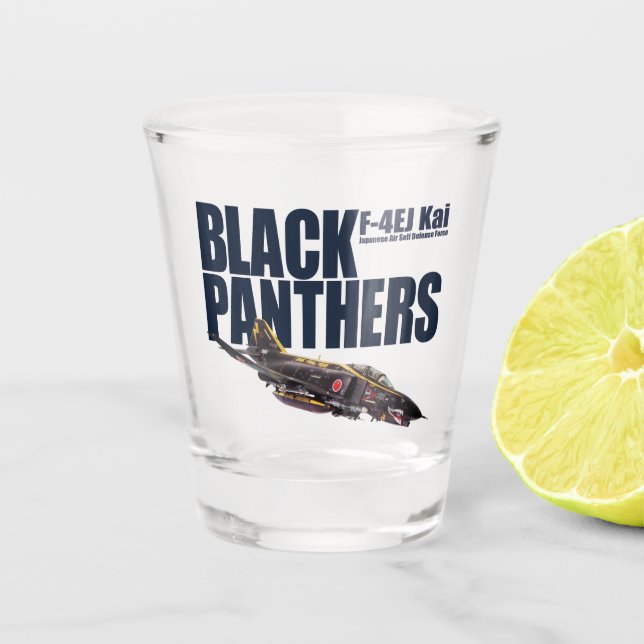 Verre A Shot ”F-4EJ Kai Black Panthers 2008” (Devant)