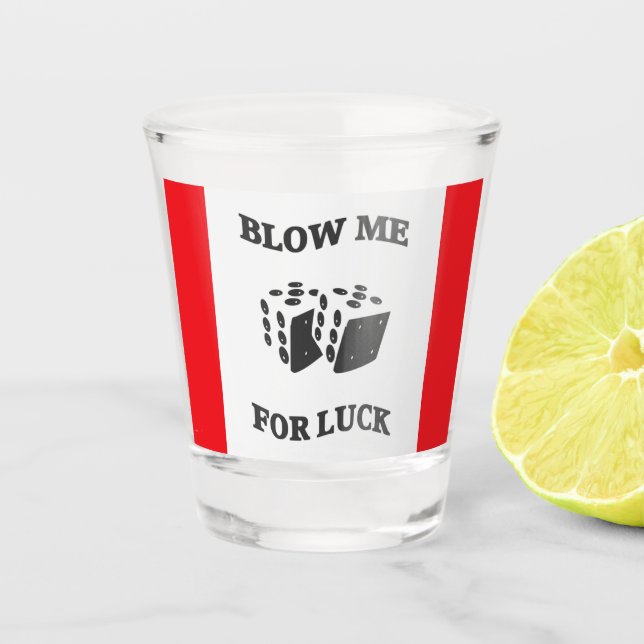VERRE A SHOT FAIS-MOI LA CHANCE (Devant)